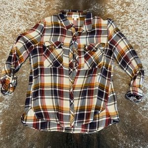 Texas True long sleeve plaid shirt flannel
